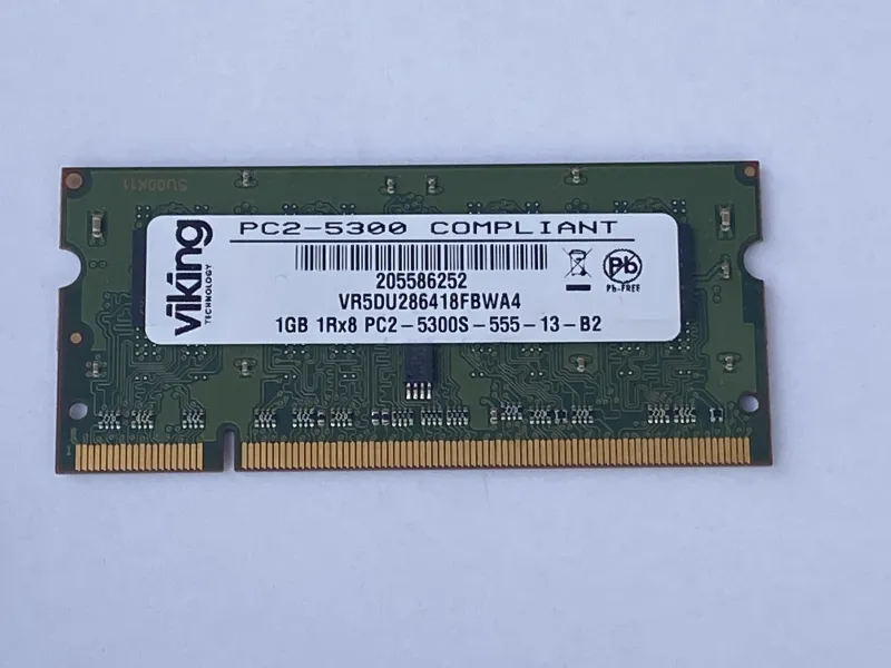 Viking vr5du286418fbwa4 PC2-5300  1GB 1Rx8