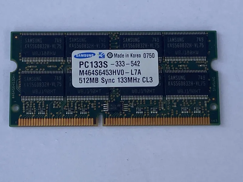 Samsung M464S6453HVO-L7A  512mb
